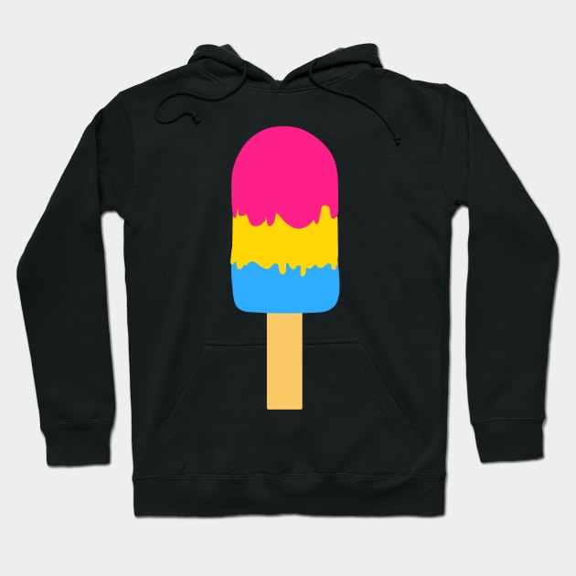 Pansexual LGBT Pride Ice Lolly Hoodie by RyanDoodles